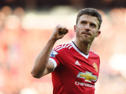  Carrick has impact at Old Trafford