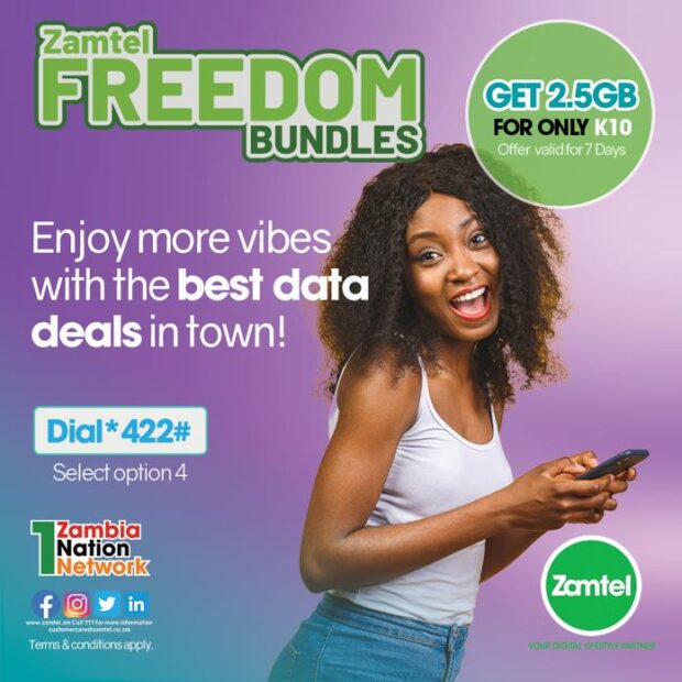  Zamtel offloads lowest calling and data bundles