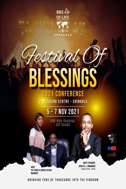  Join Bread of Life for Festival of Blessings