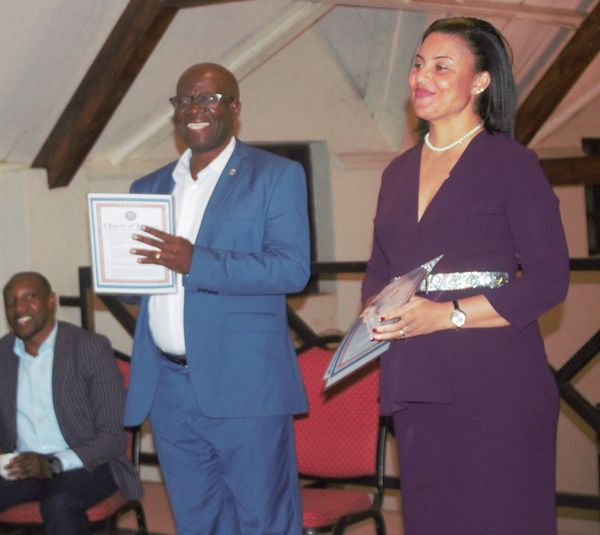  Rotary Chingola Metro inducts two members