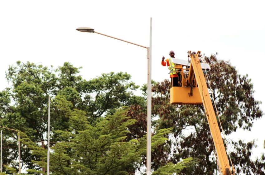  Streetlights Installation Underway in Solwezi