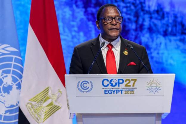  Paying for climate damage not charity – Malawi president