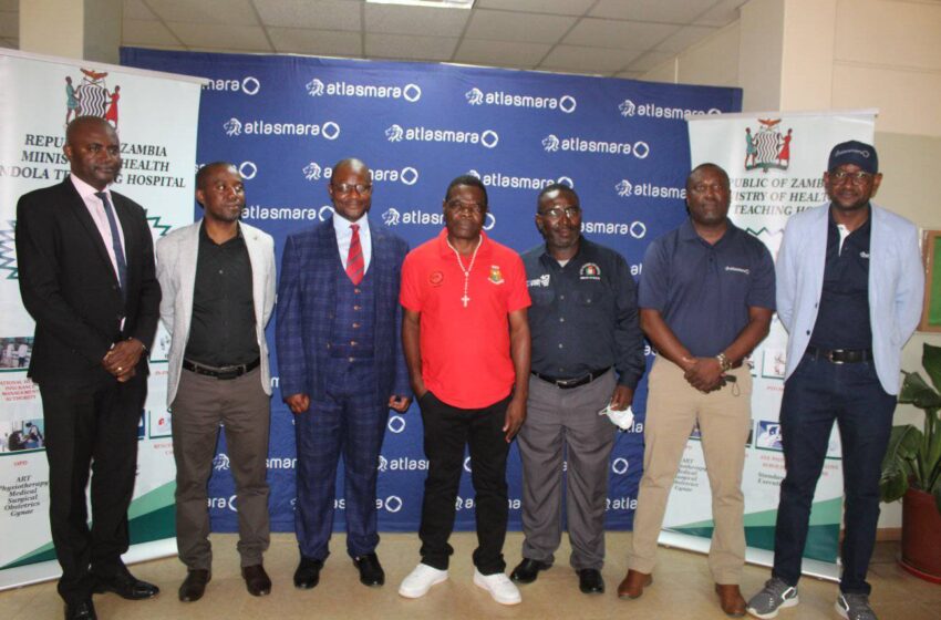  Atlas Mara donates to Ndola Teaching Hospital